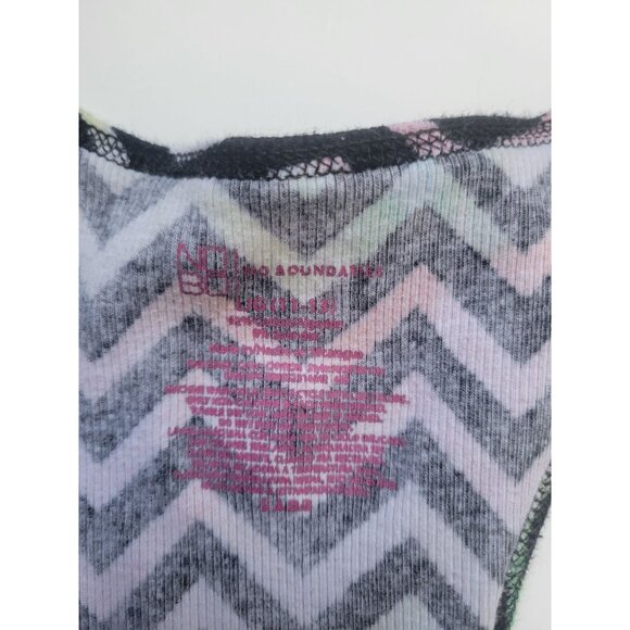 Chervon Multi-Colored Long Line Tank Top Size L (11-13) Summer Festival Boho - Picture 6 of 8